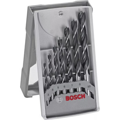 Τρυπάνια BOSCH για ξύλο (Κασετίνα 7 τεμάχια)