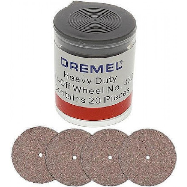 Τροχός DREMEL 420 (24mm) (συσκευασία 20τμχ)