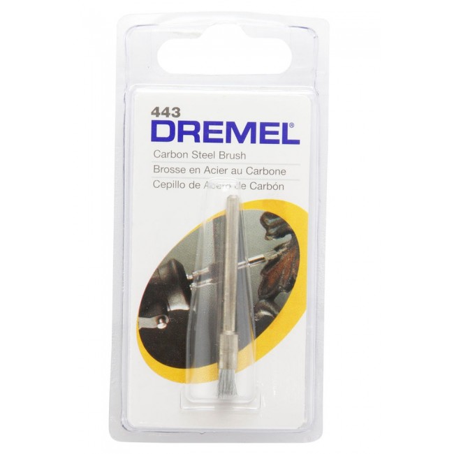 Βούρτσα DREMEL 443 από ανθρακούχο χάλυβα Βούρτσα DREMEL 443 από ανθρακούχο χάλυβα