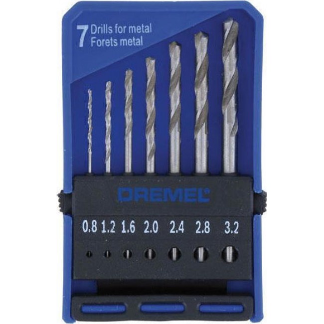 Σετ τρυπάνια DREMEL 628 (συσκευασία 7τμχ)