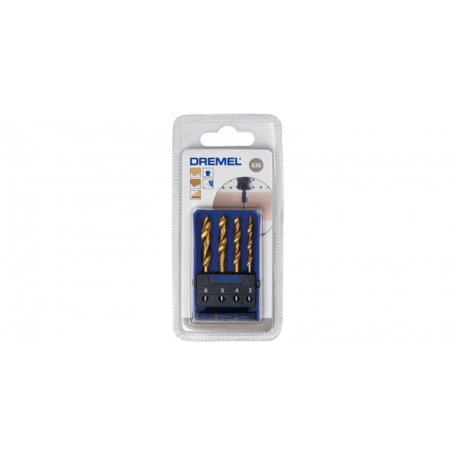 Σετ τρυπάνια DREMEL 628 (συσκευασία 7τμχ)